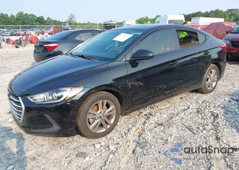 2018 Hyundai Elantra Sel z USA, uszkodzony, nr VIN KMHD84LFXJU612665